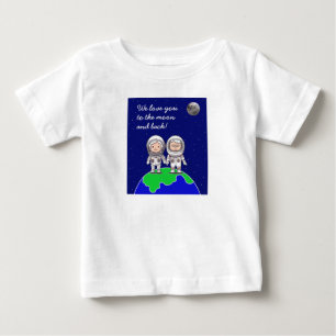 Jo Images社の祖父母とトドラーTシャツ ベビーTシャツ