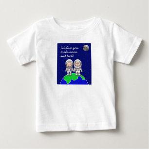 Jo Images社の祖父母とトドラーTシャツ ベビーTシャツ