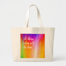 Jo Images社のTrue Tote Bagを自分の身に着ける ラージトートバッグ