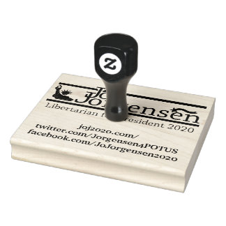 Jo Jorgensen社長 ラバースタンプ