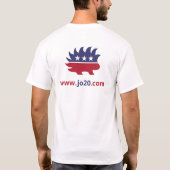 Jo Jorgensen社長 – 2020 Tシャツ (裏面)