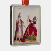 Joadの役割のジーンBaptiste Brizard メタルオーナメント (右)