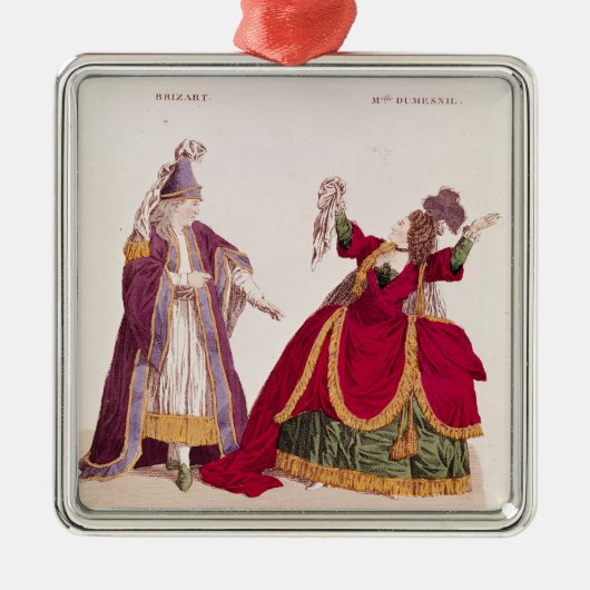 Joadの役割のジーンBaptiste Brizard メタルオーナメント (正面)