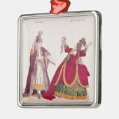 Joadの役割のジーンBaptiste Brizard メタルオーナメント (左)