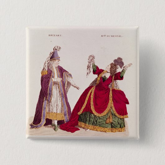 Joadの役割のジーンBaptiste Brizard 缶バッジ (正面)