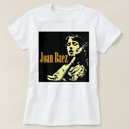 Joan Chandos Baez Country Music Human Rights Activ Tシャツ (デザイン正面)