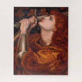 Joan of Arc (ポートレート) (by Dante Gabriel Rossetti) ジグソーパズル