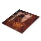 Joan of Arc (ポートレート) (by Dante Gabriel Rossetti) タイル (側面)