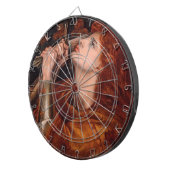 Joan of Arc (ポートレート) (by Dante Gabriel Rossetti) ダーツボード (正面右)