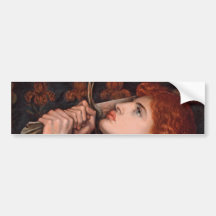 Joan of Arc (ポートレート) (by Dante Gabriel Rossetti)