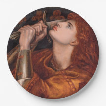 Joan of Arc (ポートレート) (by Dante Gabriel Rossetti)