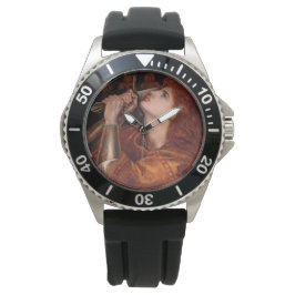 Joan of Arc (ポートレート) (by Dante Gabriel Rossetti) 腕時計