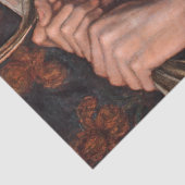 Joan of Arc (ポートレート) (by Dante Gabriel Rossetti) 薄葉紙 (詳細)