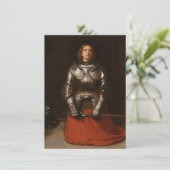 Joan of Arc (by John Everett Millais) カード (スタンド正面)