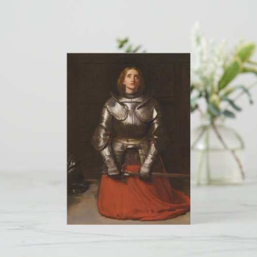 Joan of Arc (by John Everett Millais) カード (スタンド正面)