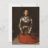 Joan of Arc (by John Everett Millais) カード (正面)