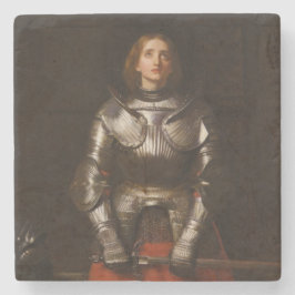 Joan of Arc (by John Everett Millais) ストーンコースター
