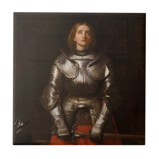Joan of Arc (by John Everett Millais) タイル (正面)