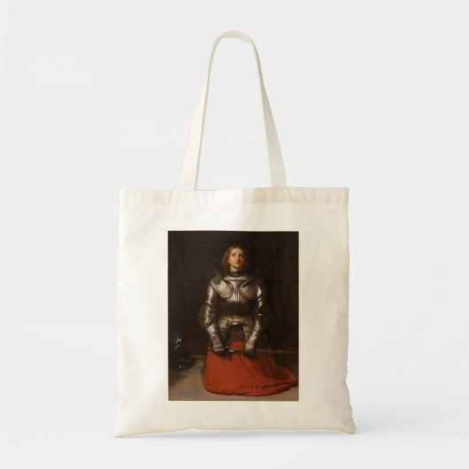 Joan of Arc (by John Everett Millais) トートバッグ (正面)