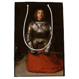 Joan of Arc (by John Everett Millais) ミディアムペーパーバッグ