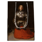 Joan of Arc (by John Everett Millais) ミディアムペーパーバッグ (裏面)