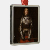 Joan of Arc (by John Everett Millais) メタルオーナメント (右)