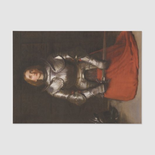 Joan of Arc (by John Everett Millais) 薄葉紙 (正面)