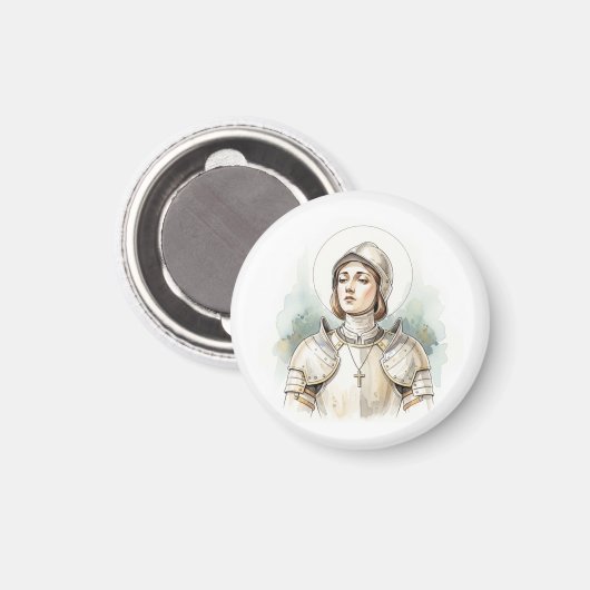 Joan of Arc , Catholic Gifts マグネット (正面/裏面)