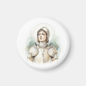 Joan of Arc , Catholic Gifts マグネット (正面)