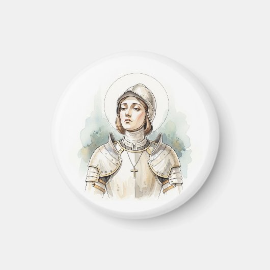 Joan of Arc , Catholic Gifts マグネット (正面)