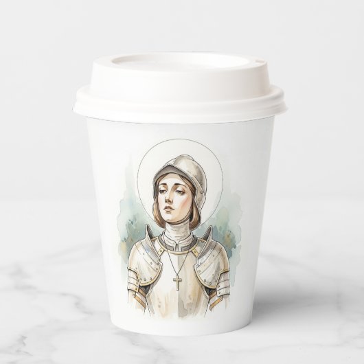 Joan of Arc , Catholic Gifts 紙コップ (正面)