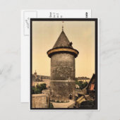 Joan of Arc's Tower, Rouen，フランスヴィンテージ写真 ポストカード (正面/裏面)