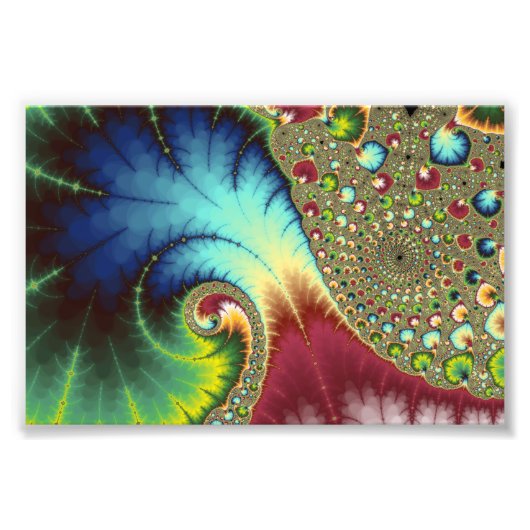 Joanie 50フラクタルアート フォトプリント            (正面)