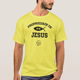 JOÃO 3:16 - Propriedade de Jesus Tシャツ