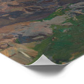 Joaquin Sorolla – トレドのサンサーバンド城 ポスター (角)