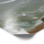 Joaquin Sorolla – 防波堤、サンセバスチャン フォトプリント (角)