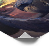 Joaquin Sorolla - Lunch on the Boat ポスター (角)