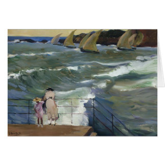 Joaquín Sorolla- San Sebastianの波