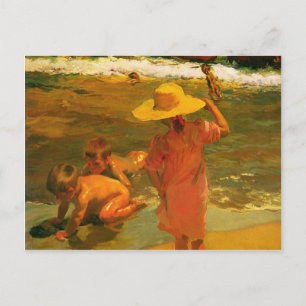 Joaquin Sorolla y Bastida'絵画の葉書 ポストカード