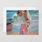 Joaquin Sorolla Y Bastida – 入浴後 シーズンポストカード (正面/裏面)