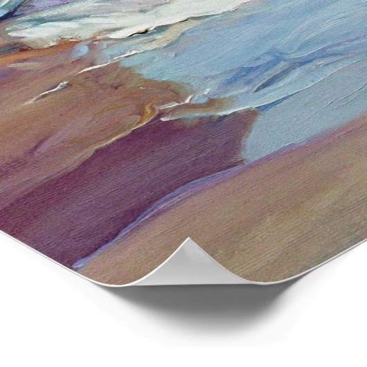 Joaquin Sorolla Y Bastida - After Bathing ポスター (角)