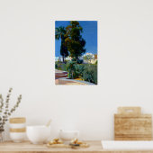 Joaquin Sorolla y Bastida Corner of the Garden ポスター (キッチン)