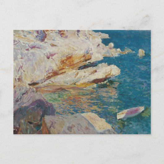 Joaquin Sorolla Y Bastida - Rocks At Javea. シーズンポストカード (正面)