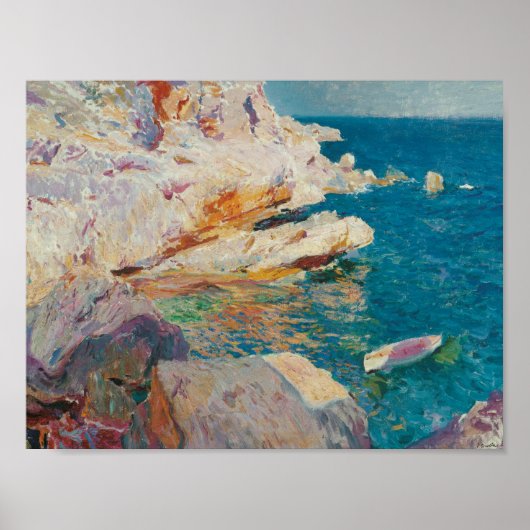 Joaquin Sorolla Y Bastida - Rocks At Javea. ポスター (正面)