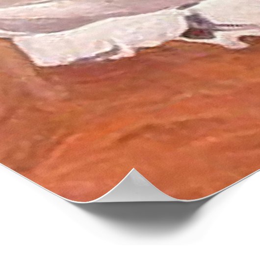 Joaquín Sorolla y Bastida Walk On The Beach ポスター (角)