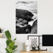 Joaquina - pedras1 ポスター (ホームオフィス)