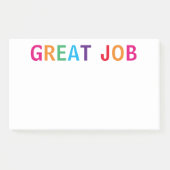 Job 素晴らし Bright Post-It Notes ポストイット (正面)
