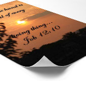 JOB 12:10ポスター ポスター (角)