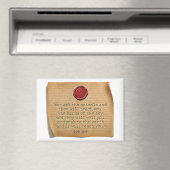 Job 12:7 Kitchen Magnet Home Accent マグネット (インサイチュ (食洗機))