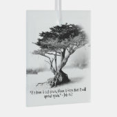 JOB 14:7ガラスオーナメント ガラスオーナメント (正面右)